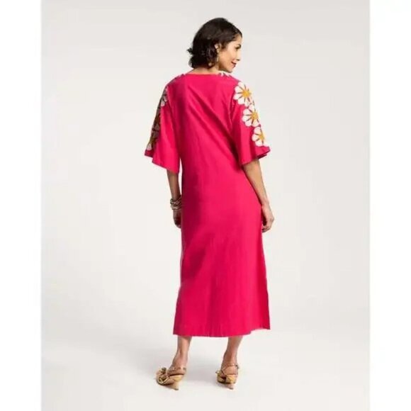 Frances Valentine Delightful Caftan Sunrise Pink - Picture 2 of 9